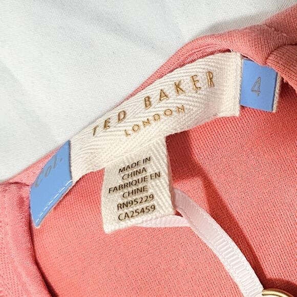 Ted Baker New Mivis Crossover Front Tunic Dress size 4 - Picture 12 of 16